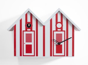 orologio-cucù-Bagni Nettuno-doppia-legno-estate-bibidesign